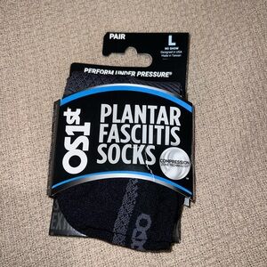 Black Compression Plantar Fasciitis Socks